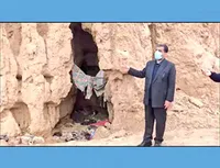 اثر تاریخی ۲ هزار ساله که محل جولان معتادان شده است!!!