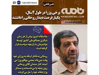 برخی وزرا در طور چهارسال یک بار فرصت دیدار روحانی را داشتند