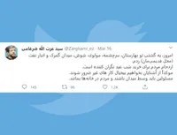 مسئولین باید وسط میدان باشند و مردم در خانه‌ها بمانند