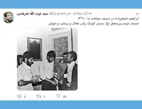 ابراهیم اصغرزاده در مسجد محله‌ی ما