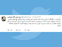 تشکیل نهادهای موازی با دولت