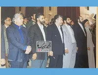 عکسی قدیمی از سردار سلیمانی و مهندس ضرغامی